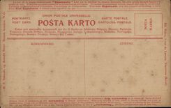 CPA Esperanto 
