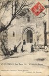 CPA Cachet Esperanto En Provence Les Baux Eglise St Vincent