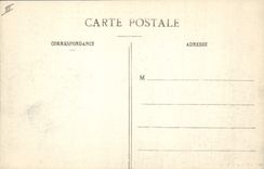 VINTAGE POSTCARD Paper mills of Sorel Moussel the castle Seen from of the footbridge of the park