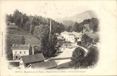 VINTAGE POSTCARD Banks Manufactures of Papers Strainer Brothers and Kleber Machines liampre