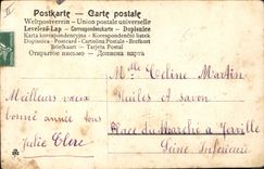 CPA Telephone Ange Joyeux Noel