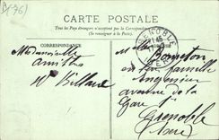 Barcos de Treport del barco de la POSTAL de la VENDIMIA del pecado