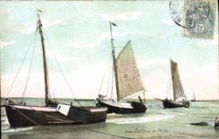 CPA Bateaux de peche 