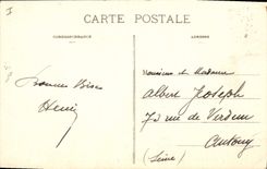 El barco de La Rochelle de la POSTAL de la VENDIMIA llegó del barco del pecado visto de Tamarins