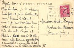 CPA Bateau Hyeres les Palmiers Effet de soleil sur la mer a la plage Au fond les Iles d'Or