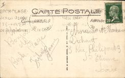 Pescados del Plage de Berck del barco de la POSTAL de la VENDIMIA