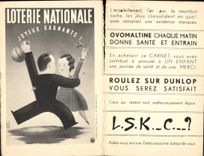 CPA Livret Colonies de Vacances Loterie Nationale 