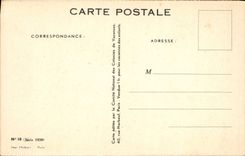 VINTAGE POSTCARD Children a bit of causette