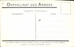 CPA Orphelinat des Armees Militaria