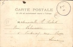 VINTAGE POSTCARD Surroundings of Villenauxe Chalmette Colony of the town of Paris Dwelling