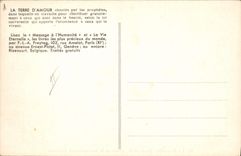 VINTAGE POSTCARD the new ground or justice and the bienvaillance live