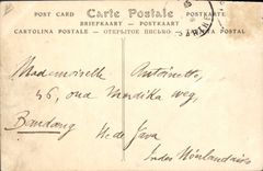 Artillería pesada de Militaria de la POSTAL de la VENDIMIA del campo a los almuerzos de la vivac de los oficiales