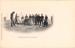 CPA Militaria Rassemblement des gamelles