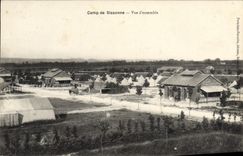 CPA Militaria Camp de Sissonne Vue d'ensemble