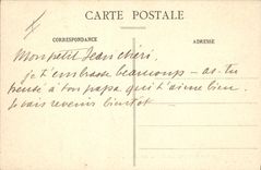 CPA Militaria Mailly le Camp Arrivee d'un regiment d'infanterie Velo Cycle