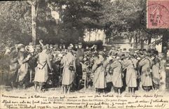 CPA Militaria la Valbonne Musique au Mess des officiers Un point d'orgue 