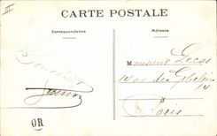 Campo de Militaria de la POSTAL de la VENDIMIA de la limpieza de Auvours de las armas antes del shooting