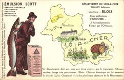 CPA Emulsion Scott Poisson Departement Loir et Cher Blois 