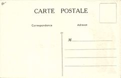 VINTAGE POSTCARD Emulsion Scott Poisson Sarthe Department Mans Mamers the Arrow