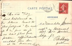 VINTAGE POSTCARD Shorthand Duploye TOP