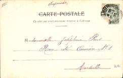 CPA Fantaisie Enfant Ecriture Plume