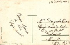 VINTAGE POSTCARD Writing Pen