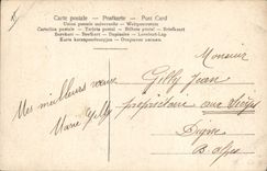 Máquina de escribir Enfant de Fantaisie de la POSTAL de la VENDIMIA