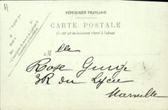 VINTAGE POSTCARD Cannes the faience manufacture of the Mount Knight the turner Potter TOP