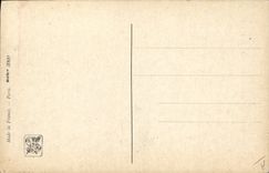 VINTAGE POSTCARD Fantaisie Telephones Living room of Paris Guillaume the alarm clock