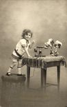 CPA Fantaisie Telephone Enfant