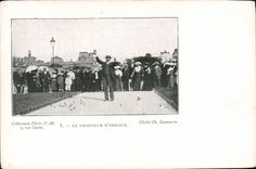 CPA Collection du Photo Rue Cadet Paris Le Charmeur d'aoiseaux Tuileries