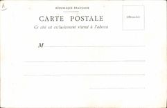 VINTAGE POSTCARD Collection of the Photo Street Paris Junior the arrival by little sister in Postal Parcel