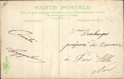 El barco de la POSTAL de la VENDIMIA pesca a pecadores de Dunkirk Cale