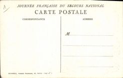 CPA Fantaisie Illustrateur Poulbot Chien