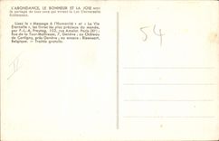 CPA le chateau de l'abondance