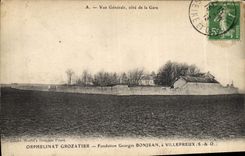 VINTAGE POSTCARD View of the dimension Orphelinat Grozatier Fondation Georges Bonjean has Villepreux