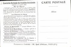 CPA Orphelins de guerre Deux lettres qui resteront sans reponse