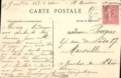 VINTAGE POSTCARD Holy Maurice establishment of Lunatics seen from of the edge of the Marne