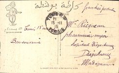 CPA Fantaisie Illustrateur A la gargotte arabe 