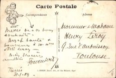 CPA Fantaisie Illustrateur Bonne annee