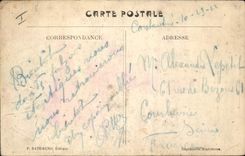 VINTAGE POSTCARD Fantasy Illustrator In garrison