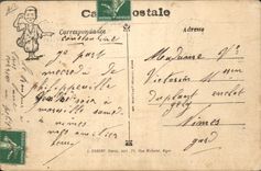 CPA Fantaisie Illustrateur Consultation medicale Docteur 