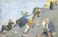 VINTAGE POSTCARD Fantasy Illustrator Egypt Egypt