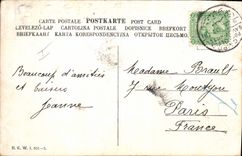 CPA Fantaisie Illustrateur Egypte Egypt