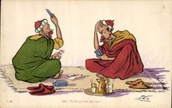 CPA Fantaisie Illustrateur Ti fais l'cartes 