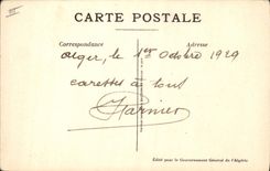 CPA Fantaisie Illustrateur Les porteurs d'eau Sud Algerien 