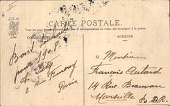 VINTAGE POSTCARD Militaria the refectory in summer