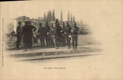 CPA Militaria Le grand Etat major 