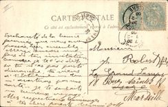 VINTAGE POSTCARD Militaria Field of fire of interior Chambaran of a kitchen