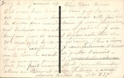 CPA Militaria Mars la Tour Haut relief d'infanterie 